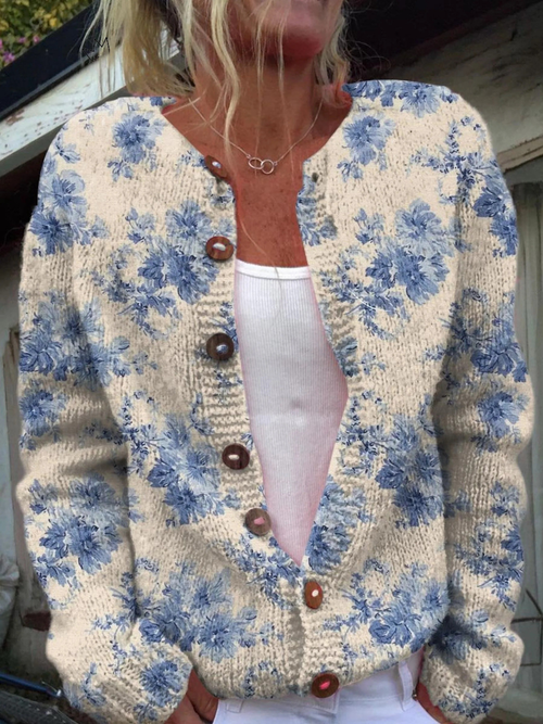 Daysie™ | Cardigan vintage in maglia