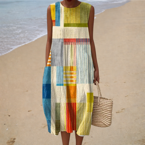 Daniela | Abito Midi Boho