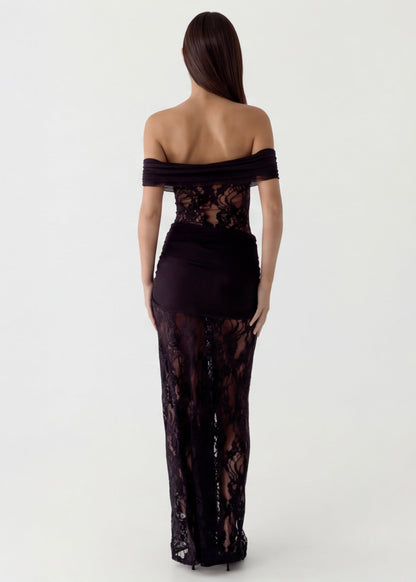 ARIA | Abito Maxi di Pizzo