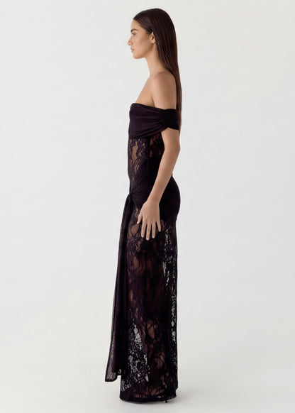 ARIA | Abito Maxi di Pizzo