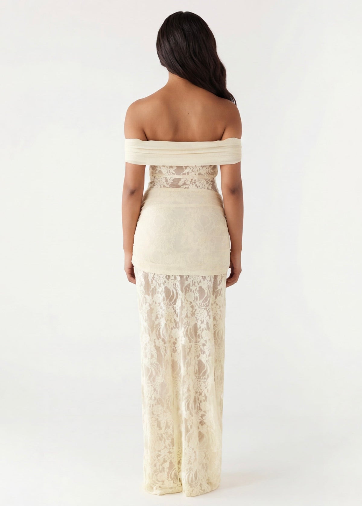ARIA | Abito Maxi di Pizzo
