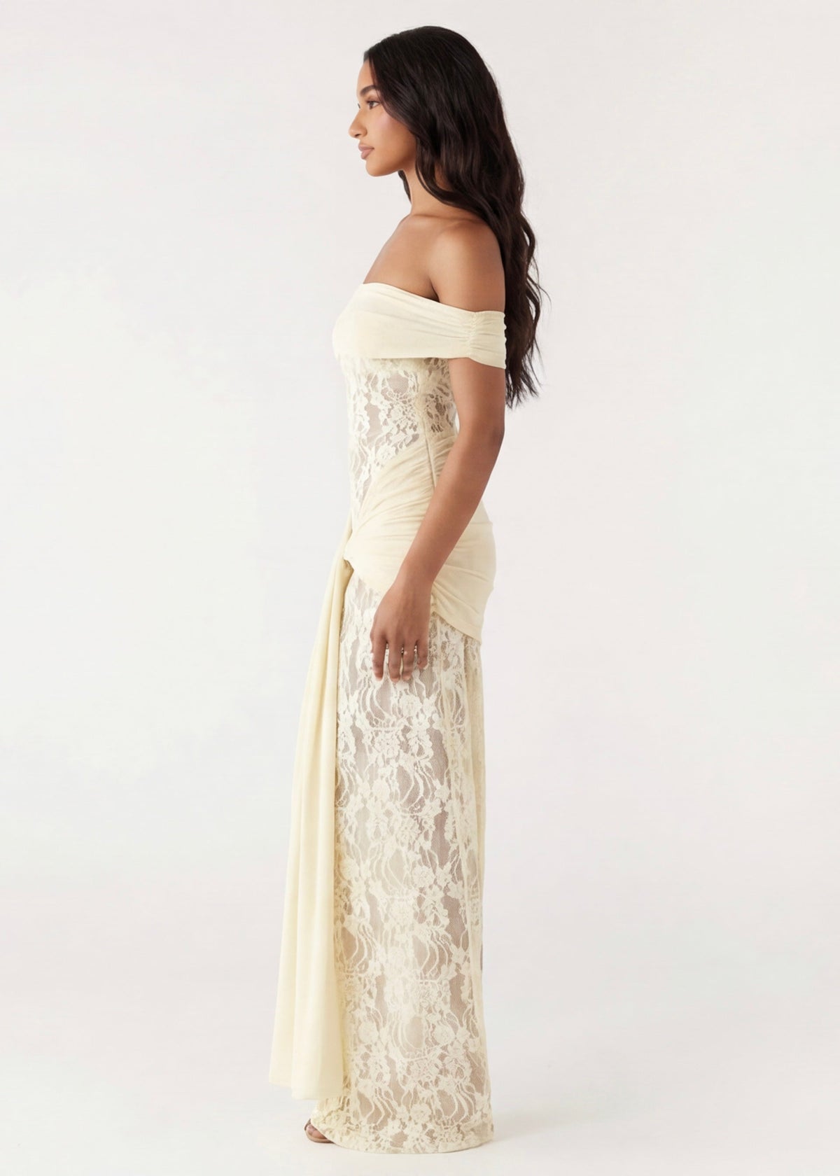 ARIA | Abito Maxi di Pizzo