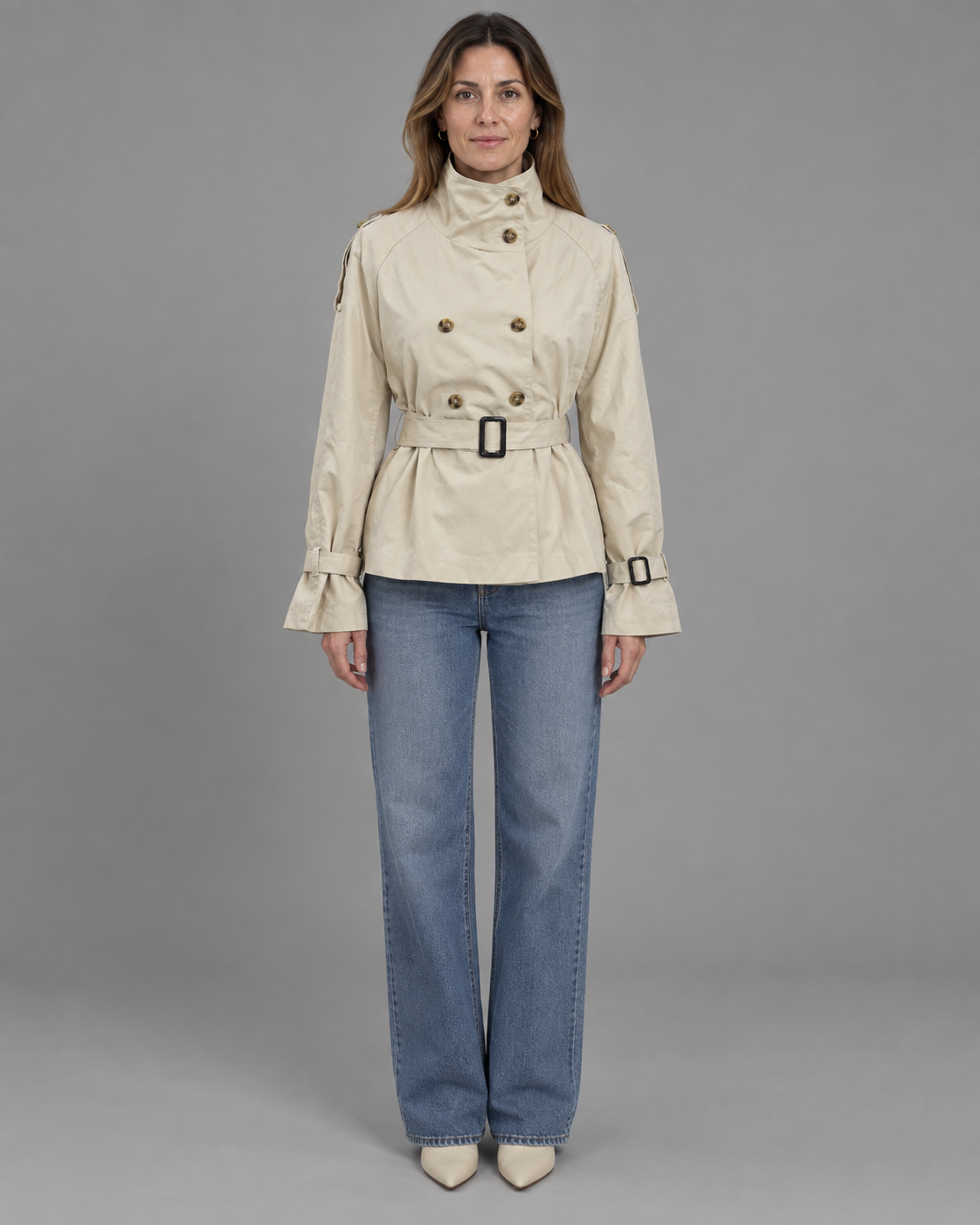 Trench Classico da Donna con Cintura