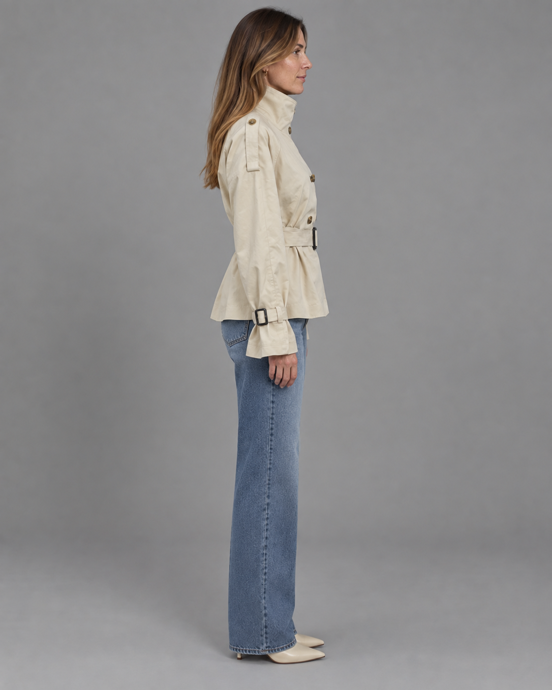 Trench Classico da Donna con Cintura