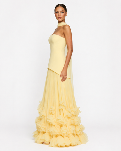 Abito Maxi Rosette