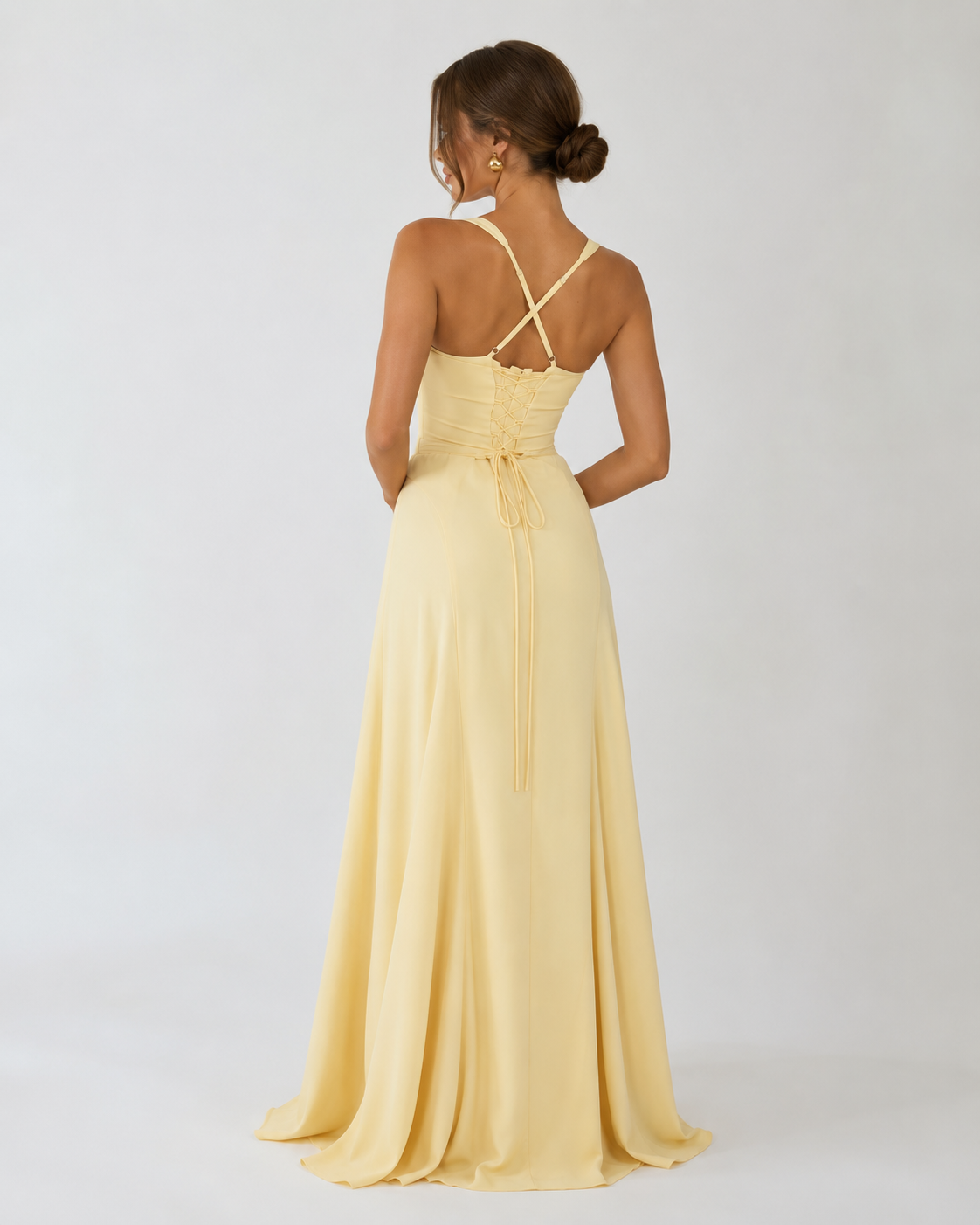 Maxi con Corsetto Ora Dorata