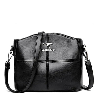 Elegante Borsa Tote e Crossbody in Pelle Ricamata per Donne