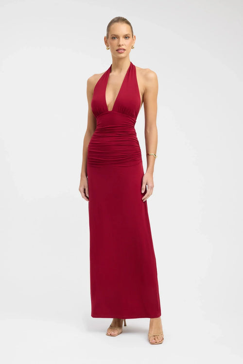 Abito Lungo Elenya - Rosso